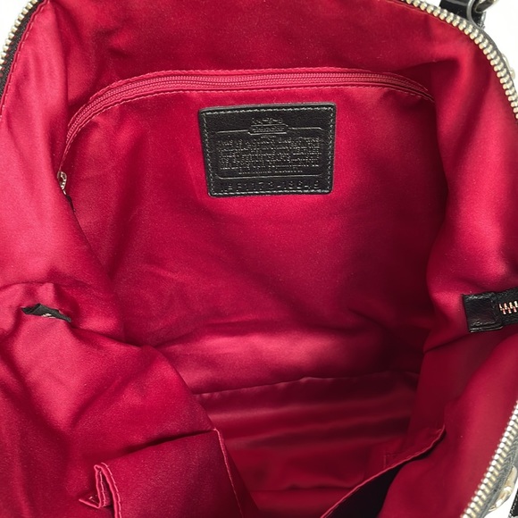 Coach | Lindsey Satchel in Sateen Op Art Jacquard | Style No 18649 - Picture 11 of 13